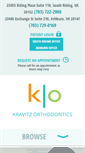 Mobile Screenshot of kravitzorthodontics.com